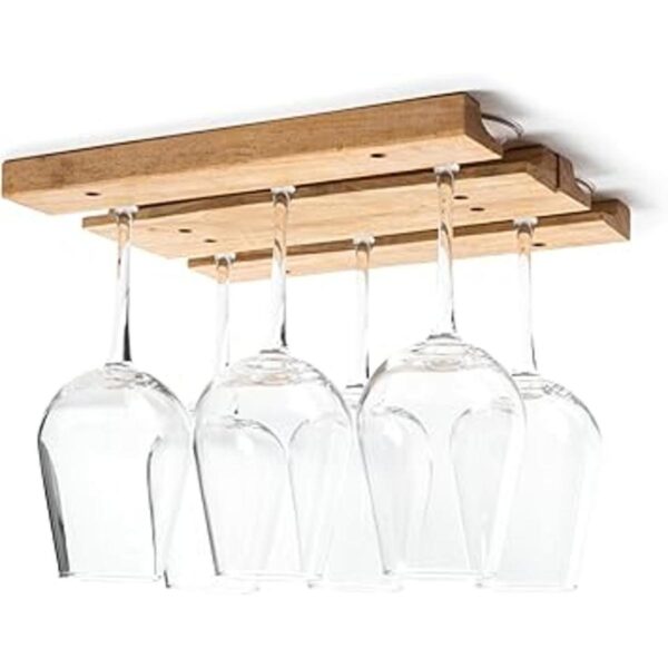 Fox Run Soporte para copas de vino. Vajilla Marrón_3