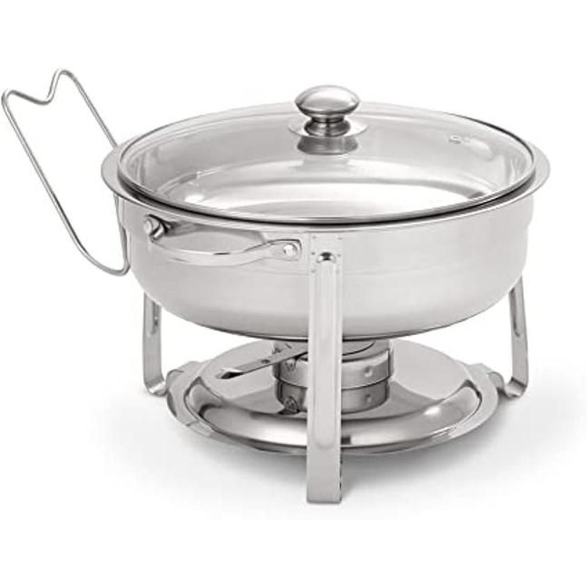 Artisan Olla con calentador de 4 cuartos de galón Acero