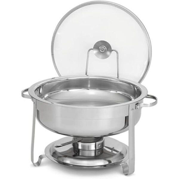 Artisan Olla con calentador de 4 cuartos de galón Acero_2