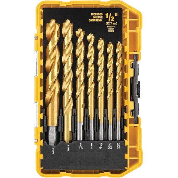 DeWalt DW1361 Juego de brocas de Titanio Pilot 21 unidades_3