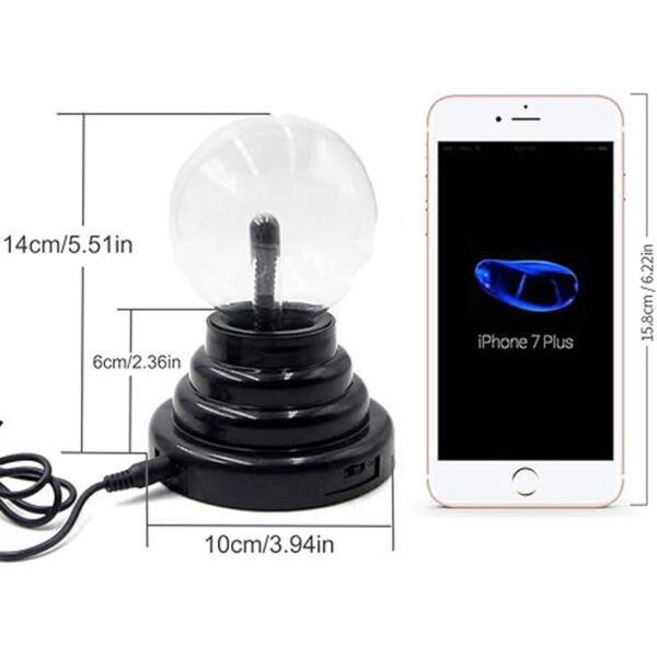 RioRand Lámpara USB de bola de plasma o funciona con_2