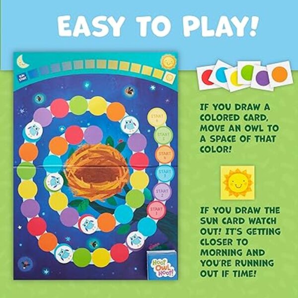 Juego de mesa cooperativo Hoot Owl Hoot de Peaceable_3