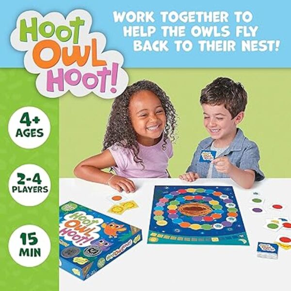 Juego de mesa cooperativo Hoot Owl Hoot de Peaceable_2