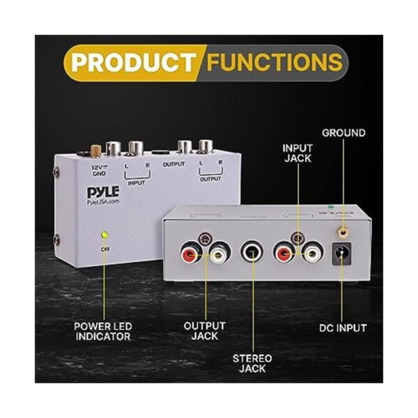 Preamplificador ultracompacto PYLEPRO PP444 de señal_2