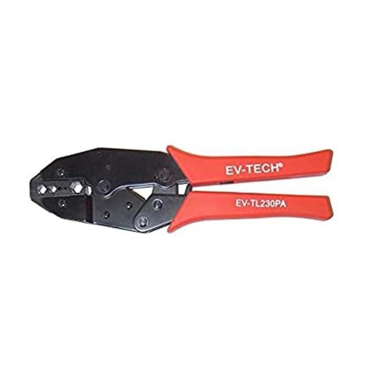 Evertech tenaza engarzadora para conector BNC de cable