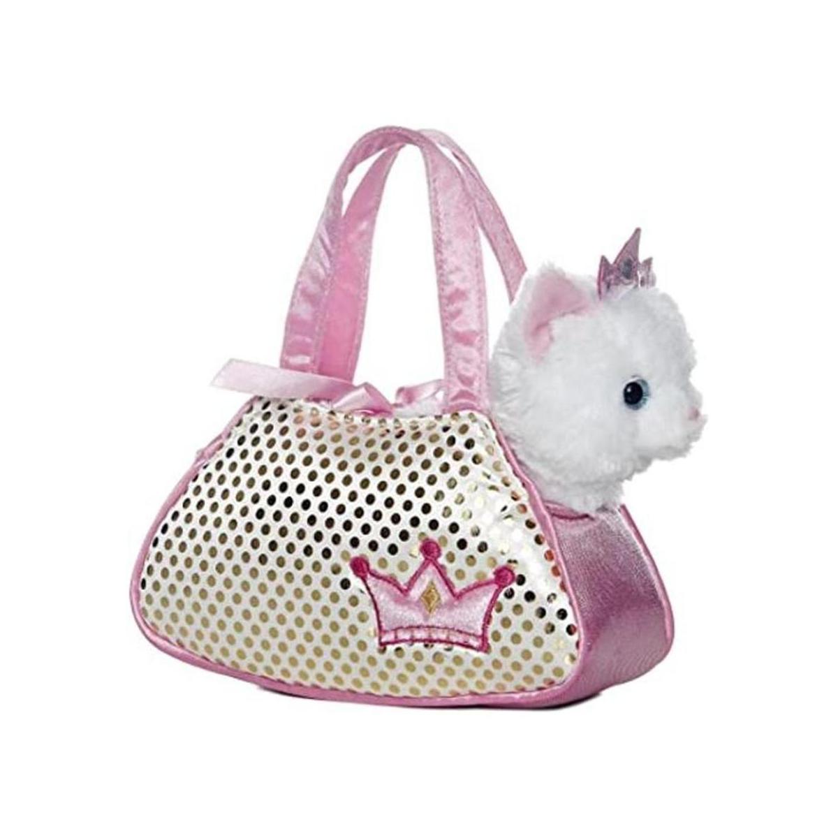 Aurora World Portamascotas Princess Kitty de 7 pulgadas