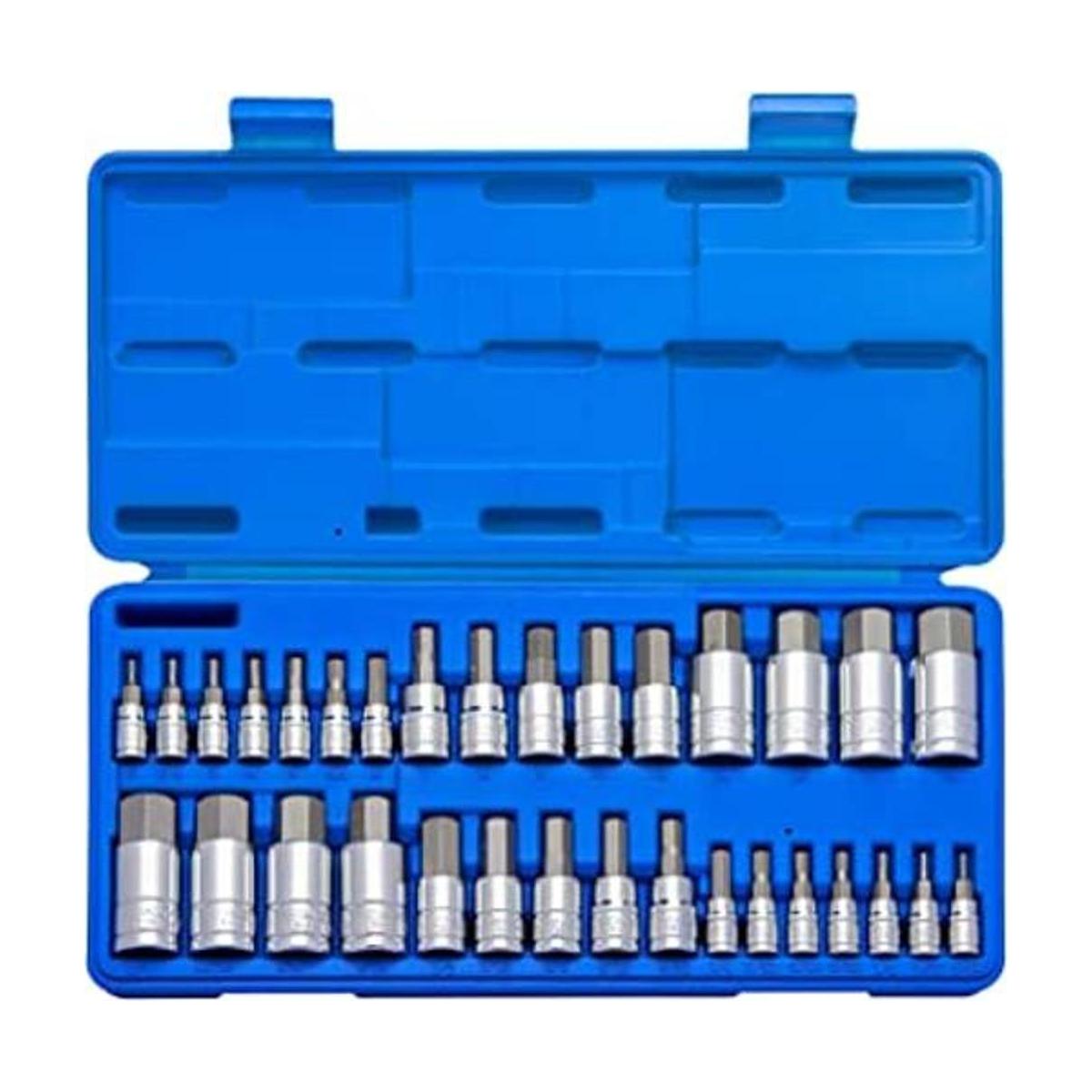Neiko 10288A Máster Hex broca juego S2 Acero 32 piezas