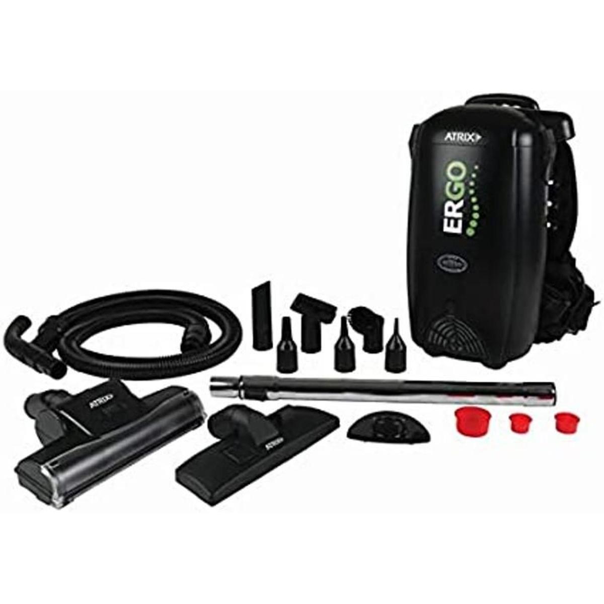 Atrix VACBP1 Hepa Mochila aspiradora con cable 8 cuartos