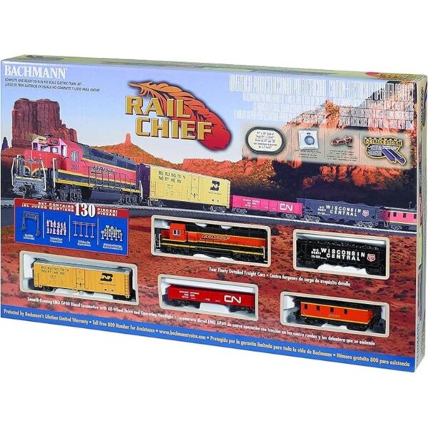 Set completo de tren eléctrico y pista de Bachmann Trains_2