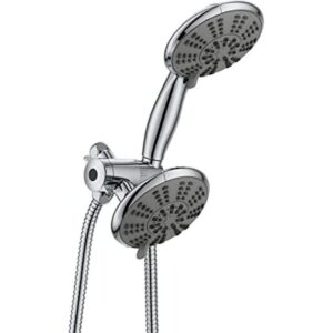 Ana Bath Cabezal de ducha doble grande de 3 vías