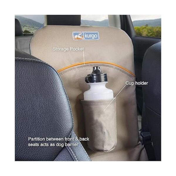 Kurgo Dog Backseat Bridge Car Extender Seat Bridge for_5
