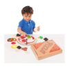 Juego de alimentos de fieltro de Melissa Doug mezclar y_2