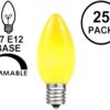 Paquete de 25 focos de repuesto para cadena de luces de_2