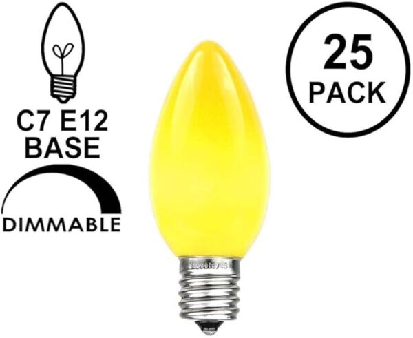 Paquete de 25 focos de repuesto para cadena de luces de_2