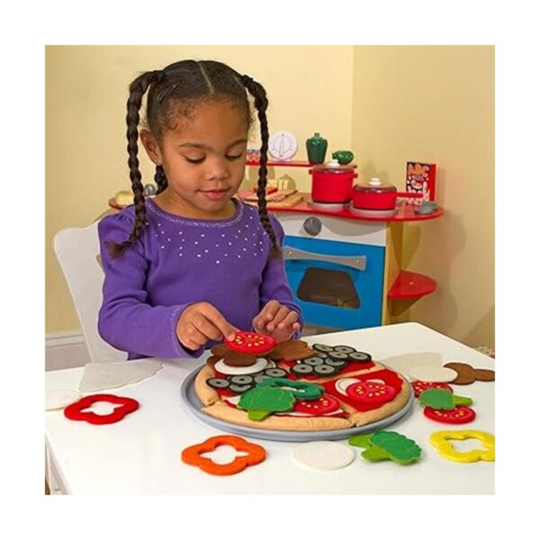 Juego de alimentos de fieltro de Melissa Doug mezclar y_4