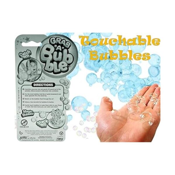 JARU Juguete de mini varita de burbujas táctil paquete_3