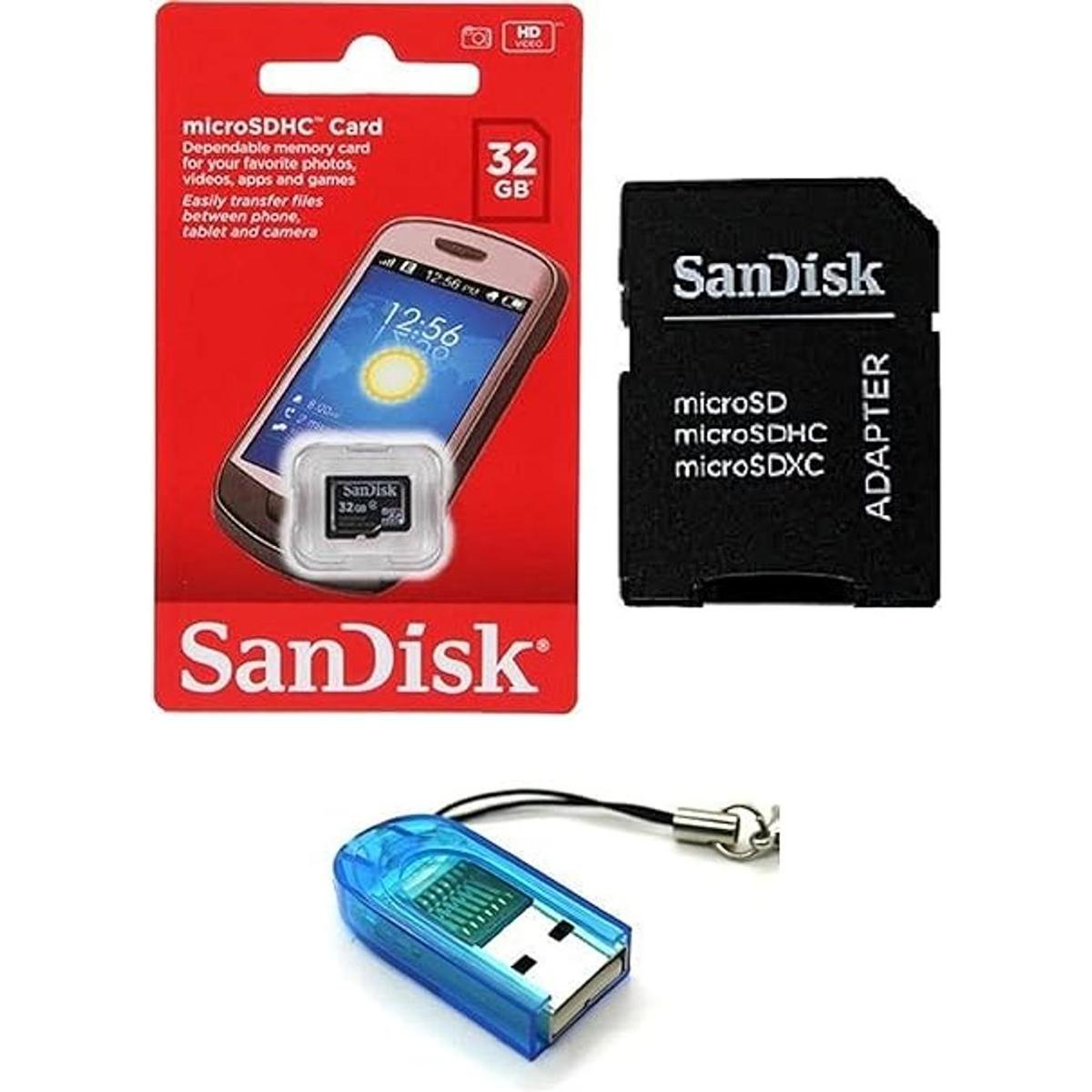SanDisk 32 GB microSDHC Clase 4 C4 MicroSD TF Flash