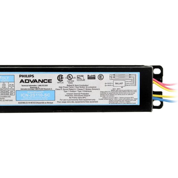 Lastre Elec 2 F96t12HO by Advance mfrpartno icn2s110sc35i_3