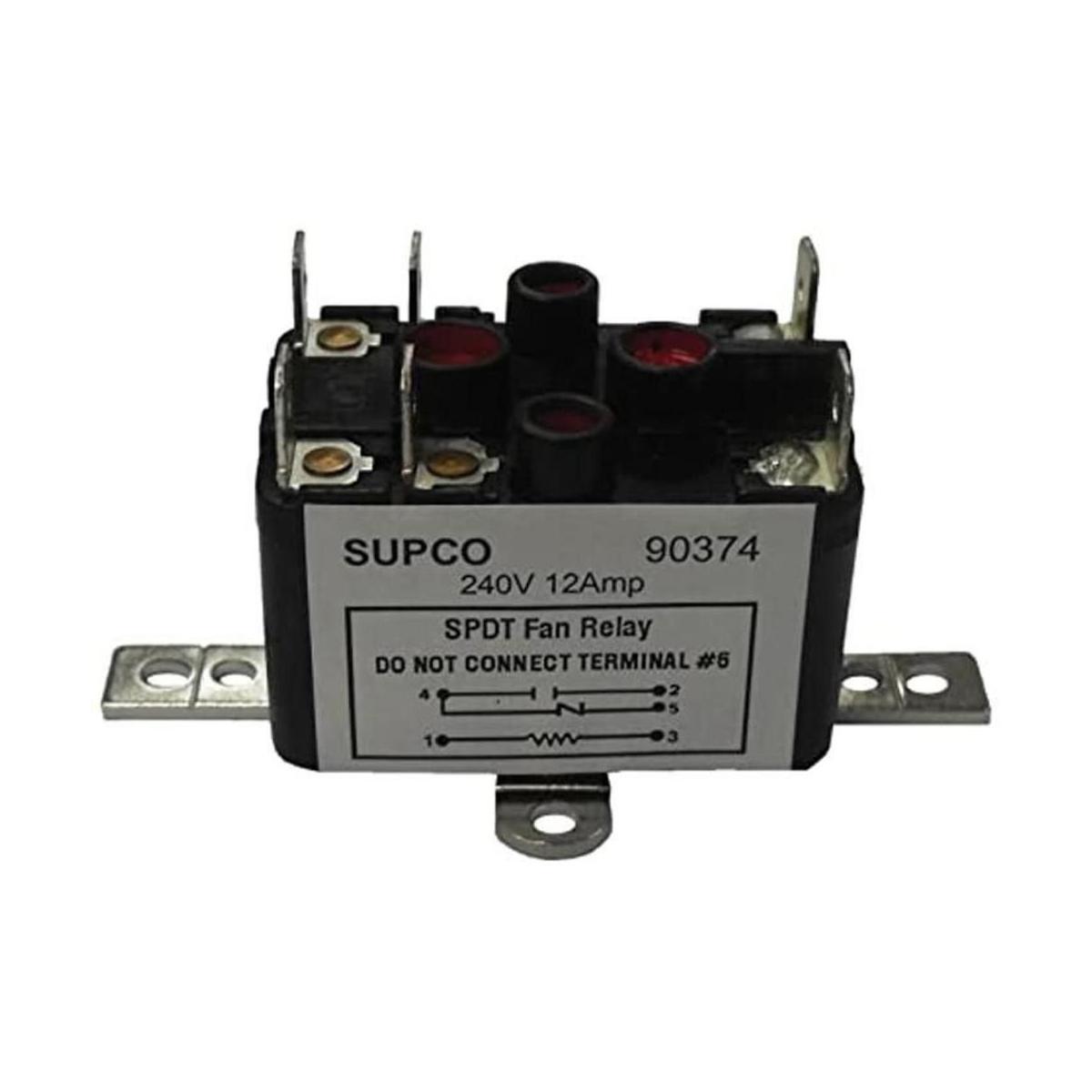 Supco Serie 902 relé de ventilador de uso general. 1