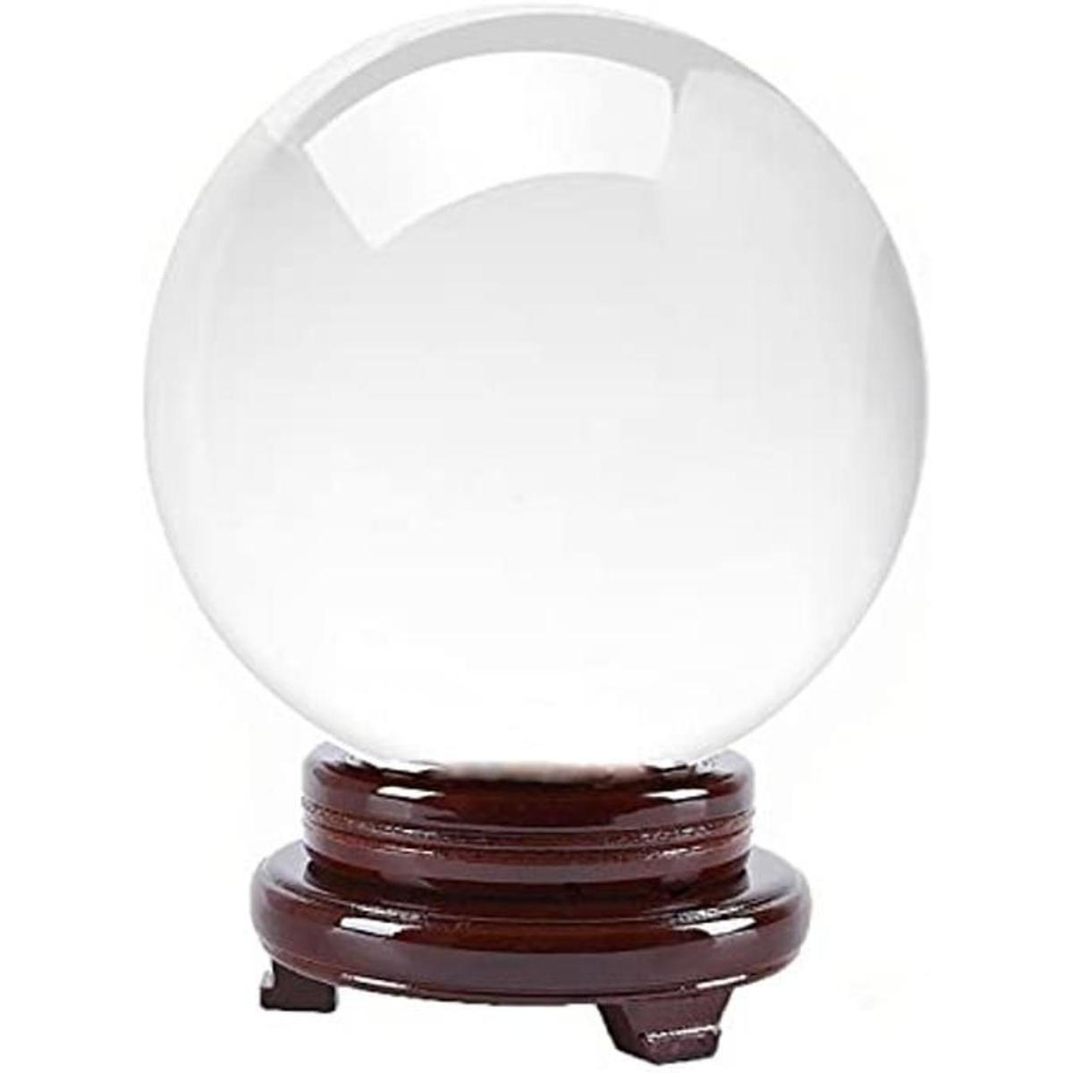Amlong Crystal Bola de cristal de 5.118 in 5 pulgadas