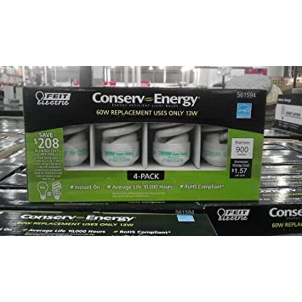 Feit CE13T2 Conserv Foco de 13 W equivalentes a CFL 60W 4_1