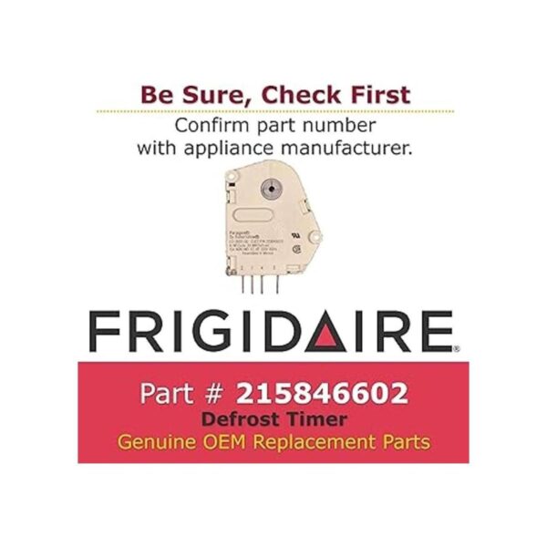 Frigidaire 215846602 Defrost Timer_2