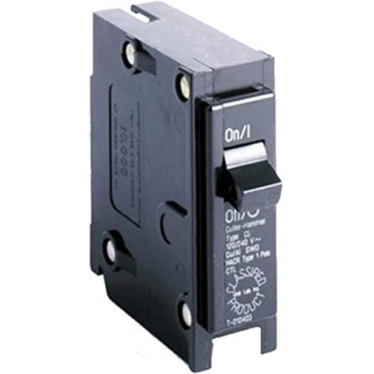 Eaton Corporation cl120cs Single Pole UL clasificado
