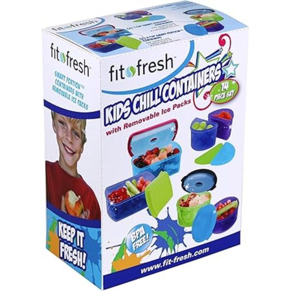 Juego de envases para almuerzo Fit Fresh para niños con_5