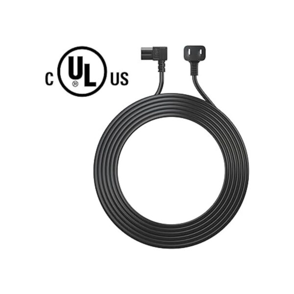 Pwr Cable de alimentación extra largo de 12 pies de pared_3