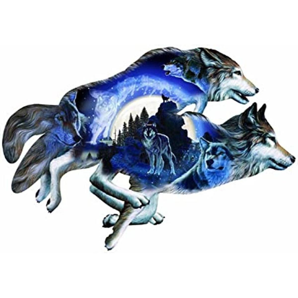 Moonlight Warrior 1000 PC rompecabezas