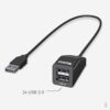 Plugable Divisor de concentrador ultra compacto de 2_2