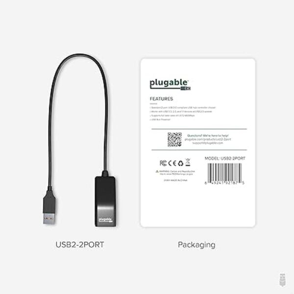 Plugable Divisor de concentrador ultra compacto de 2_5