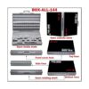 SMD SMT condensador de resistencia 1206 0805 0603 caja_4