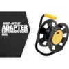 Designers Edge E230 Retractable Extensión cable Carrete de