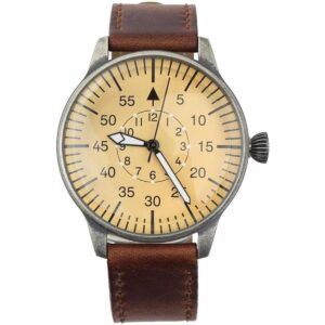 MilTec Luftwaffe Me109 Aviator Reloj de pulsera para