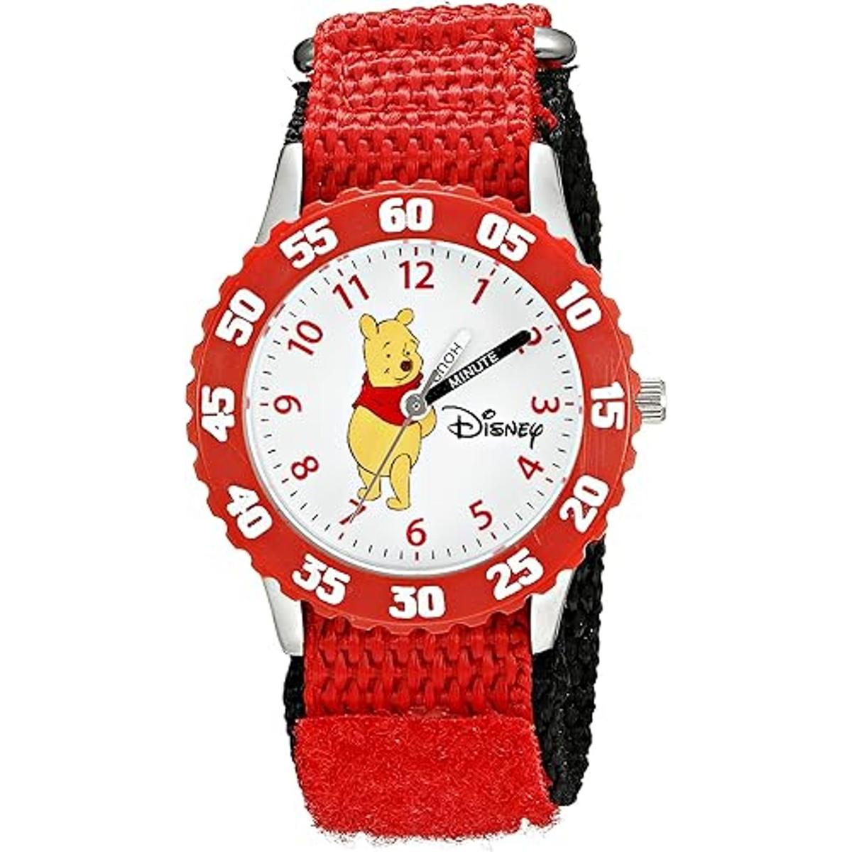 Disney Reloj analógico con correa de nailon para niños