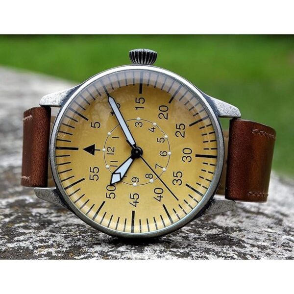 MilTec Luftwaffe Me109 Aviator Reloj de pulsera para