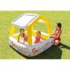 Piscina inflable Intex con sombra 62 x 62 x 48 pulgadas_5