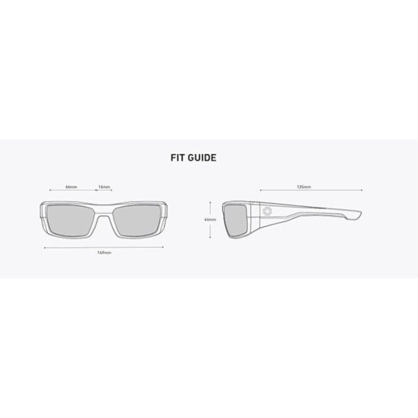 Spy Optics Dirk Gafas de sol Color negro brillanteGris_3