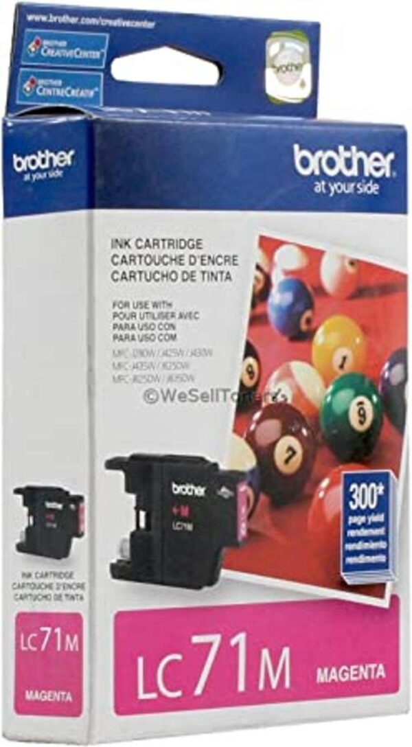 Brother Impresora LC71M Standard Yield Magenta Tinta_1