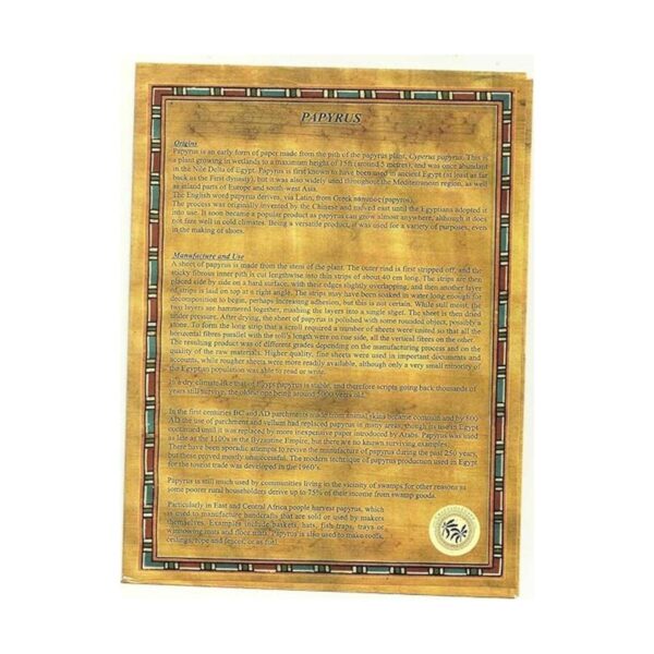CraftsOfEgypt Juego de 10 papeles de papiro egipcios de 6_4