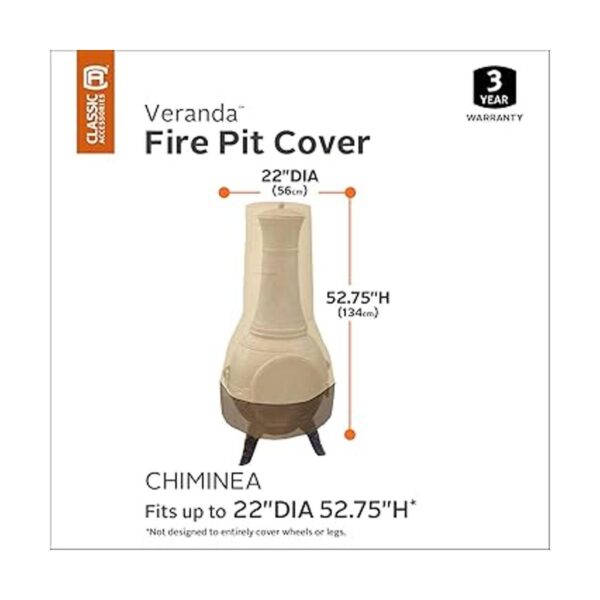 Classic Accessories Veranda Cubierta de chimenea_2