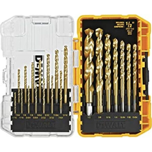 DEWALT DW1342 juego de brocas con punta de titanio 21_1