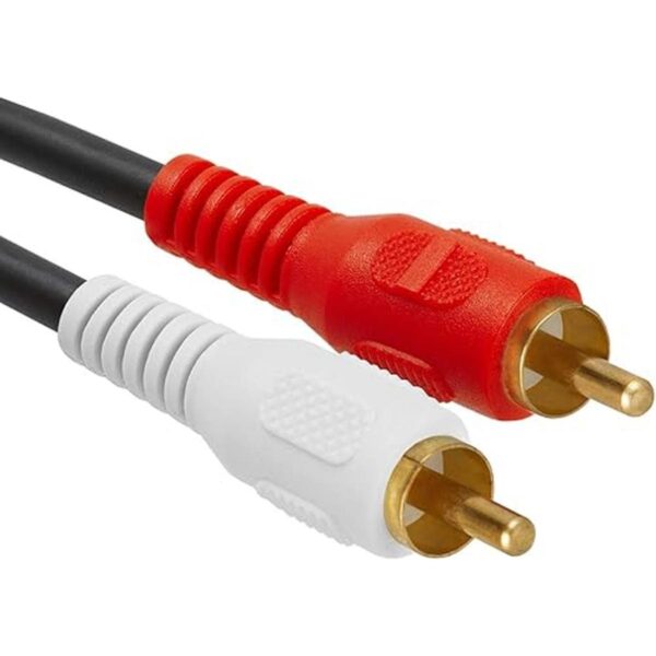 Cmple 2 unidades 0.138 in macho estéreo a 2 macho RCA_4