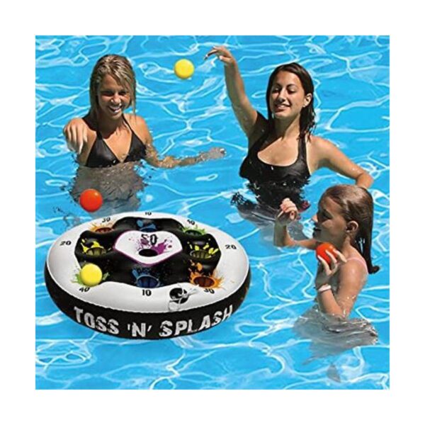 Poolmaster Toss N Splash Inflatable Floating Game for_1
