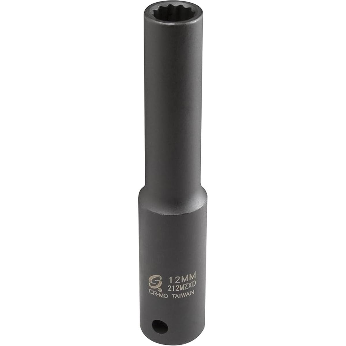 Sunex 212mzxd Llave de vaso de impacto 0.472 in 12