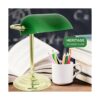 Lámpara de escritorio Green Bankers con pantalla de vidrio_4