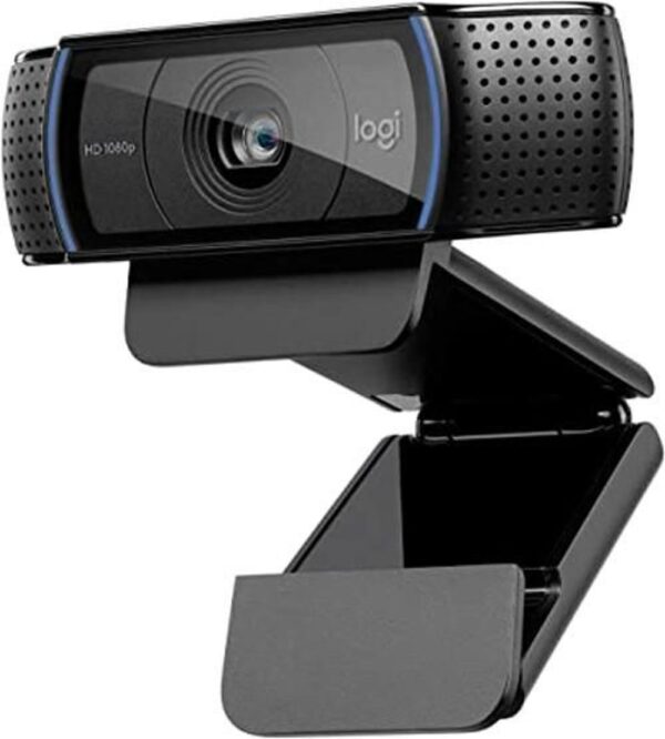 Cámara web HD Pro C920 Logitech visualización panorámica_1
