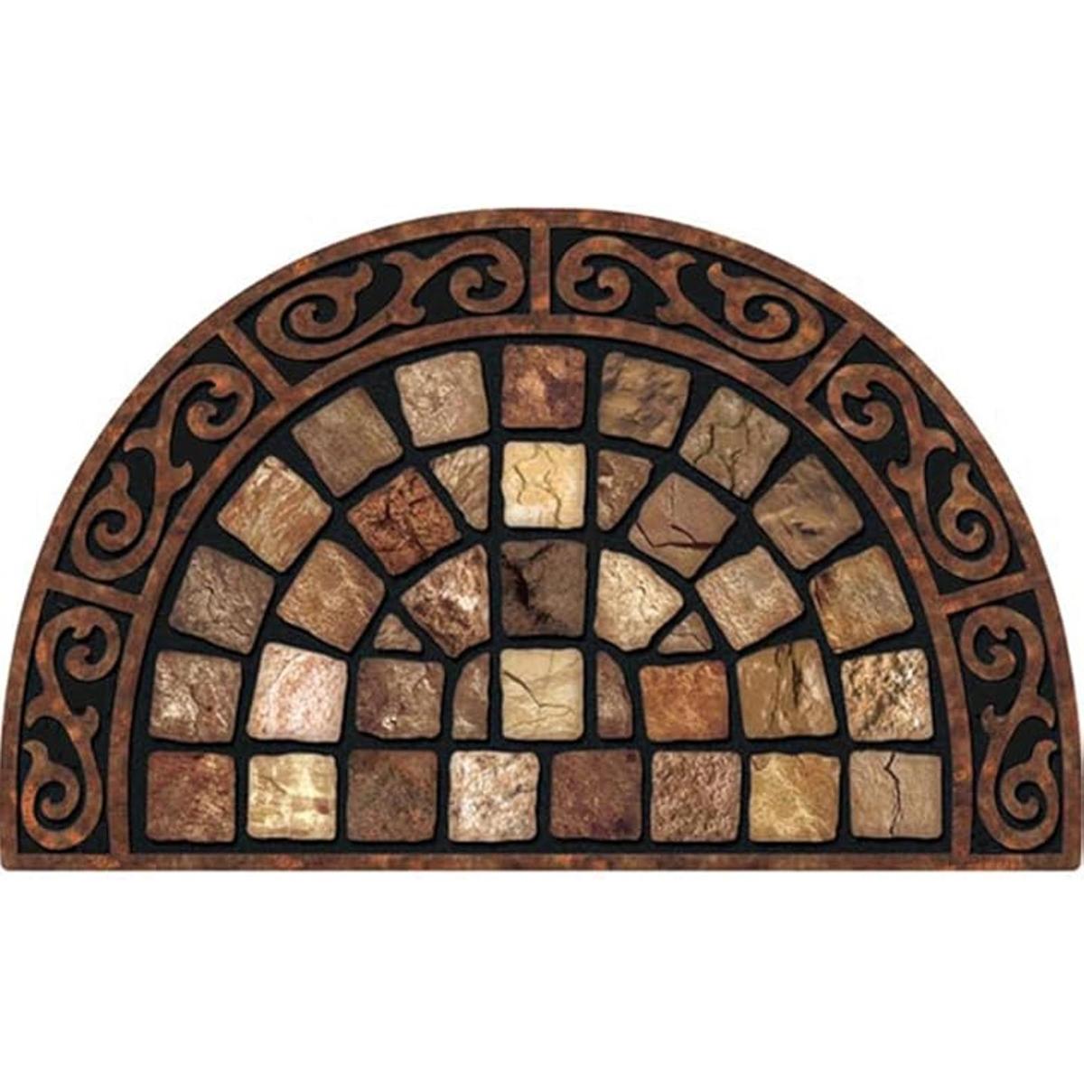 Masterpiece Roman Road Felpudo de 22.0 x 36.0 in