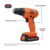 Black Decker Taladro inalámbrico 20 V MAX_2